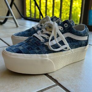 Lifted denim vans